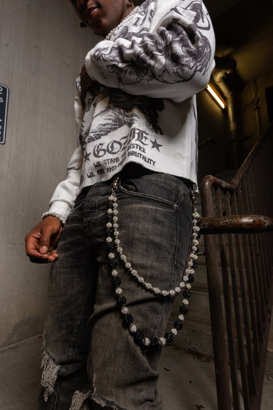 ICED OUT WALLET CHAIN