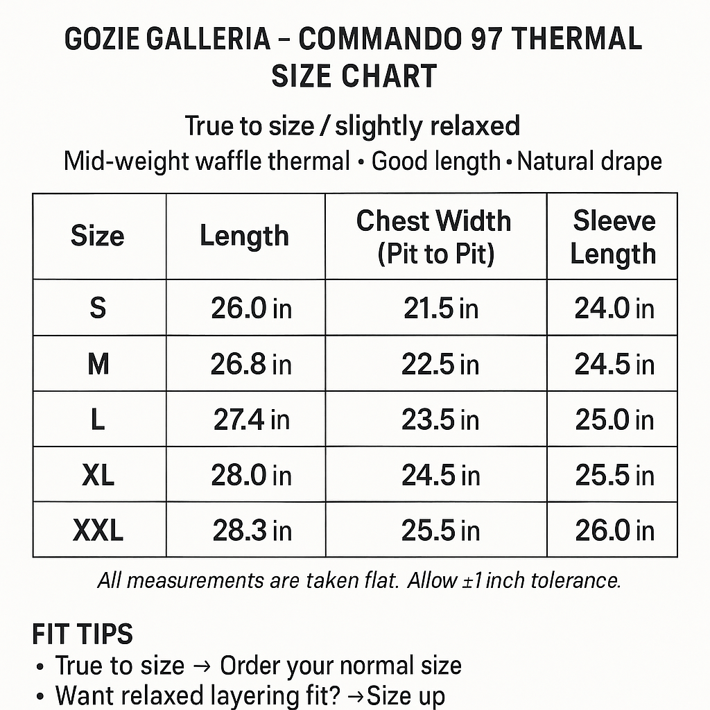 COMMANDO 97’ THERMAL